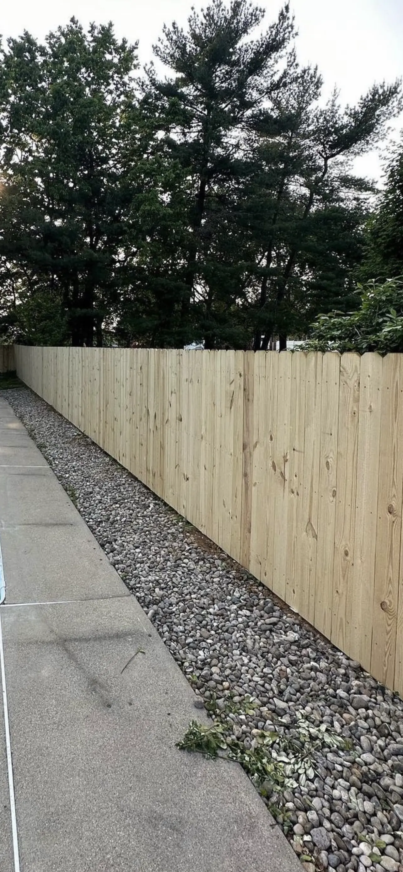Dock boards and water-ready finish